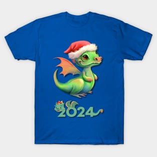 New Year's dragon. 2024 T-Shirt